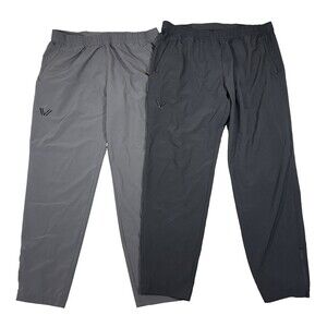 Peak Velocity Athleisure Pants Mens 36x30 Stretchy Golf Hiking Pockets Lot 2